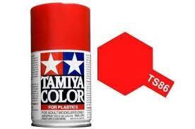 Tamiya TS-86 Brilliant Red Lacquer Spray Paint (100ml)