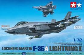 Tamiya 1/72 Lockheed Martin F-35A Lightning II Model Kit 60792