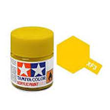 Tamiya XF-3 Flat Yellow Acrylic Paint (10ml) 81703