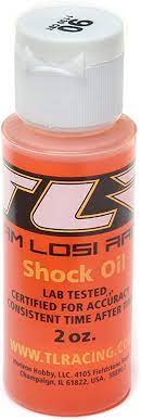 Team Losi Racing Silicone Shock Oil (2oz) (90wt) 1130