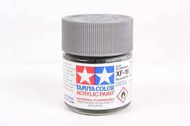 Tamiya XF-16 Flat Aluminum Acrylic Paint (23ml) TAM81316