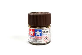 Tamiya XF-90 Flat Red Brown 2 Acrylic Paint (10ml) TAM81790