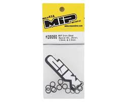 MIP 5mm Steel Spacer Kit: .25mm, 1.0mm & 2.3mm 20050