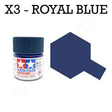 Tamiya X-3 Royal Blue Acrylic Paint (10ml) 81503