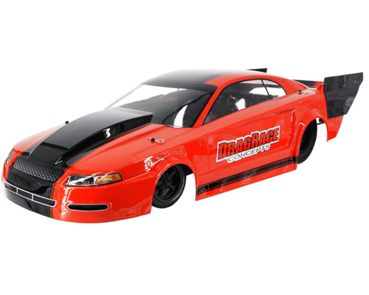 DragRace Concepts M1 Outlaw No-Prep Drag Racing Body (Clear) DRC-1015