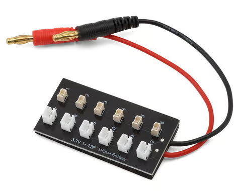 EcoPower 1S 12-Battery Parallel Charger Board (Ultra Micro Molex/PH 2.0) ECP-1559