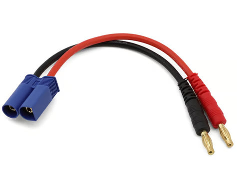 EcoPower Heavy Duty EC5 Charge Lead (Male EC5 to 4mm Banana Plugs) ECP-1612