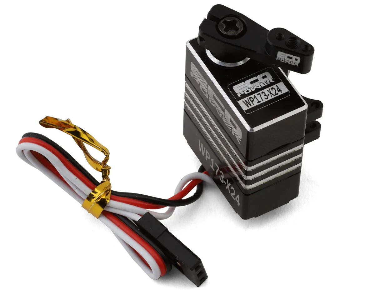 EcoPower WP173-X24 Aluminum Digital Micro Servo Direct Fit For Axial™ SCX24 (HV) (Waterproof) WP173-X24