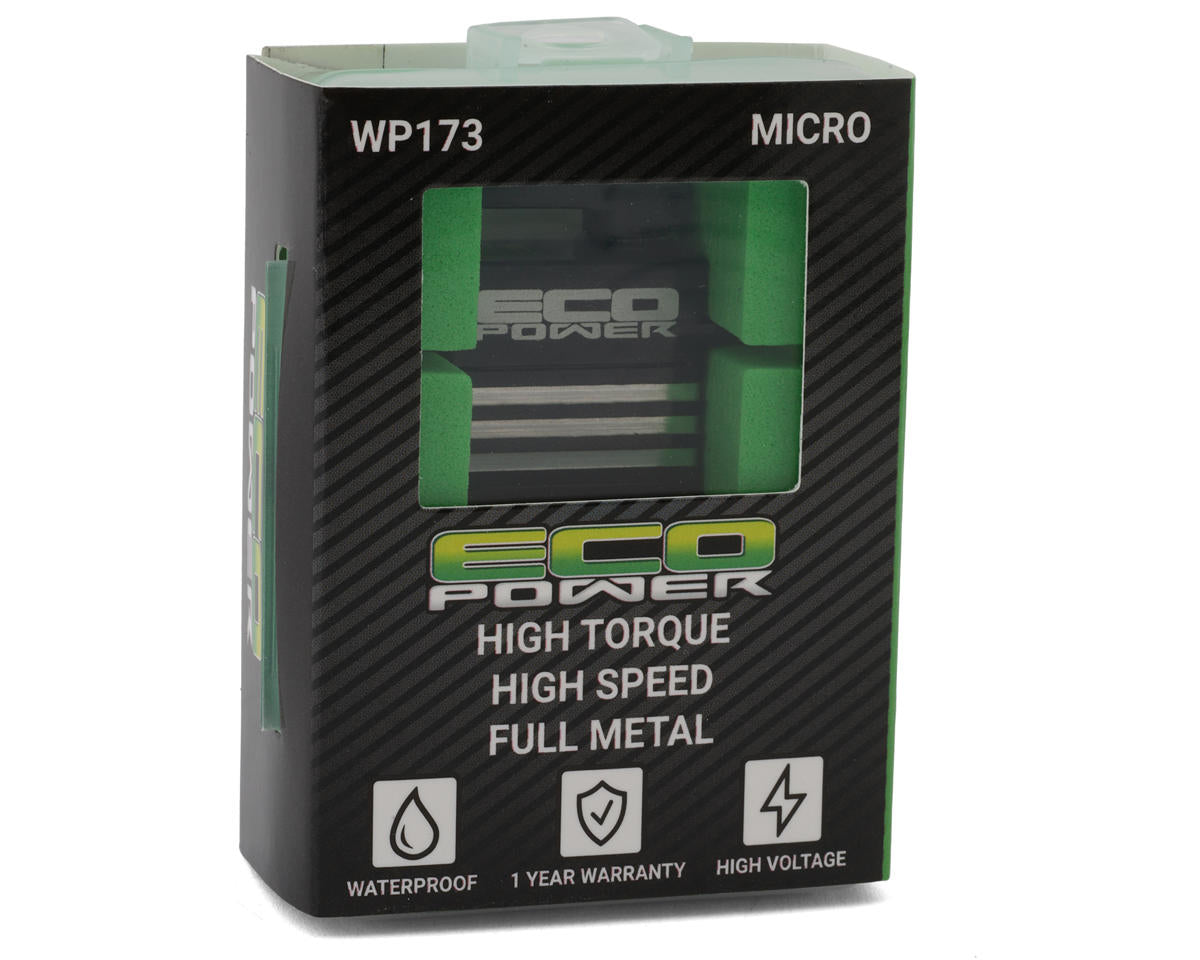 EcoPower WP173 Aluminum Digital Micro Servo (HV) (Waterproof) ECP-173