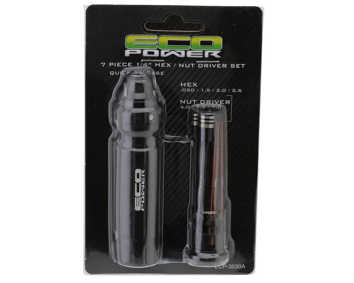 EcoPower 8-Piece Metric & SAE 1/4"  ECP-3030A