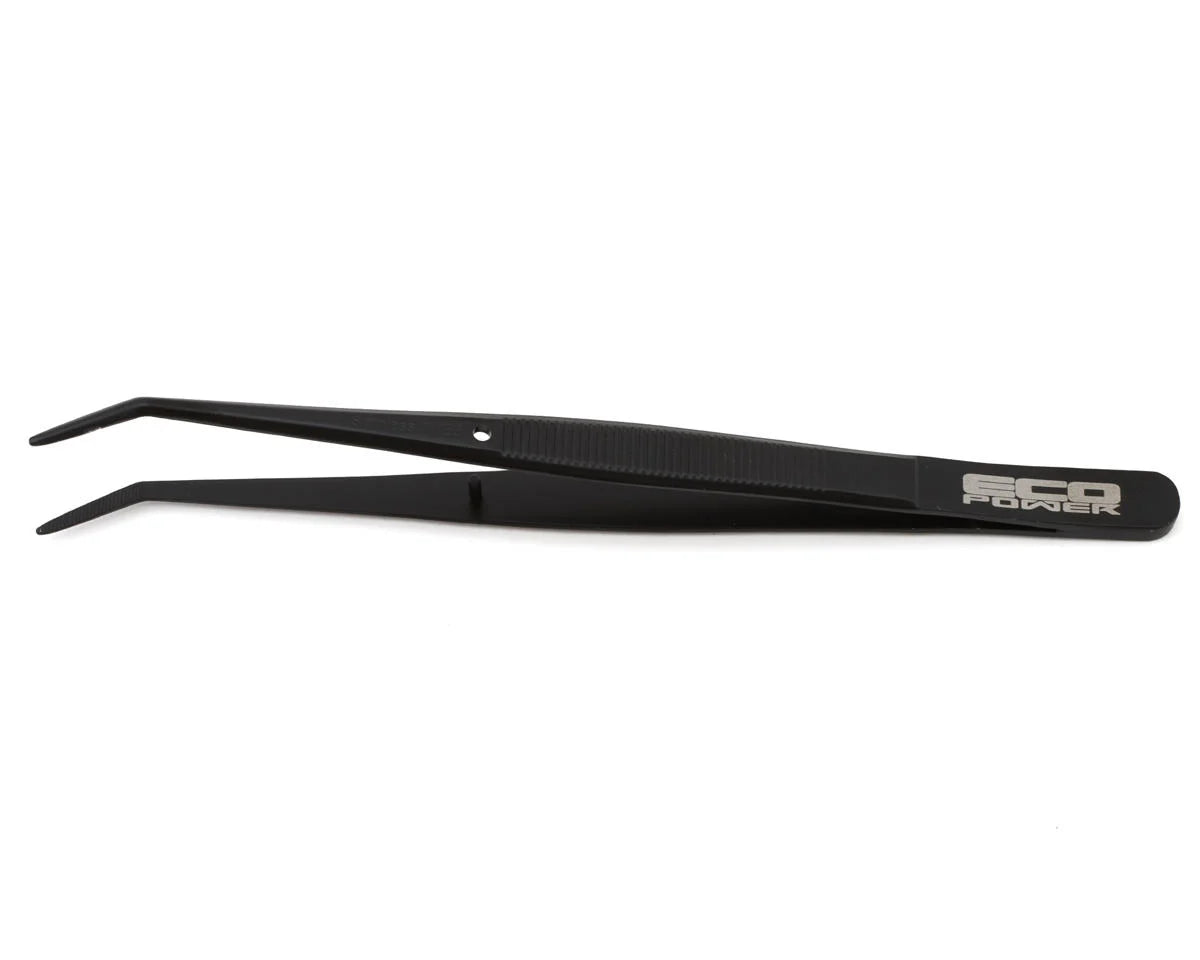 EcoPower Curved Tweezers (Black)  ECP-3039