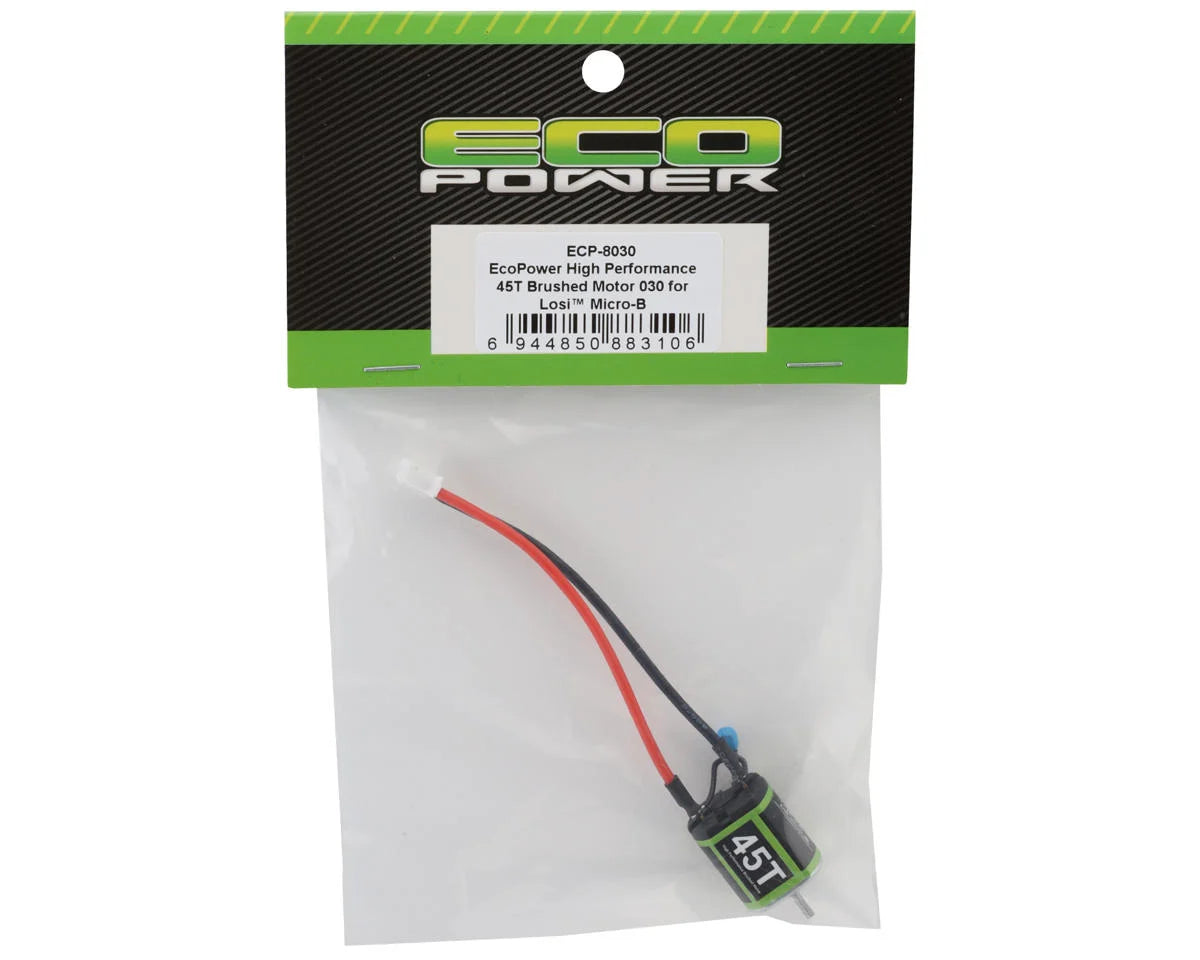 EcoPower High Performance 45T Brushed Motor for Losi™ Micro-B (w/PH2.0 Connector) ECP-8030