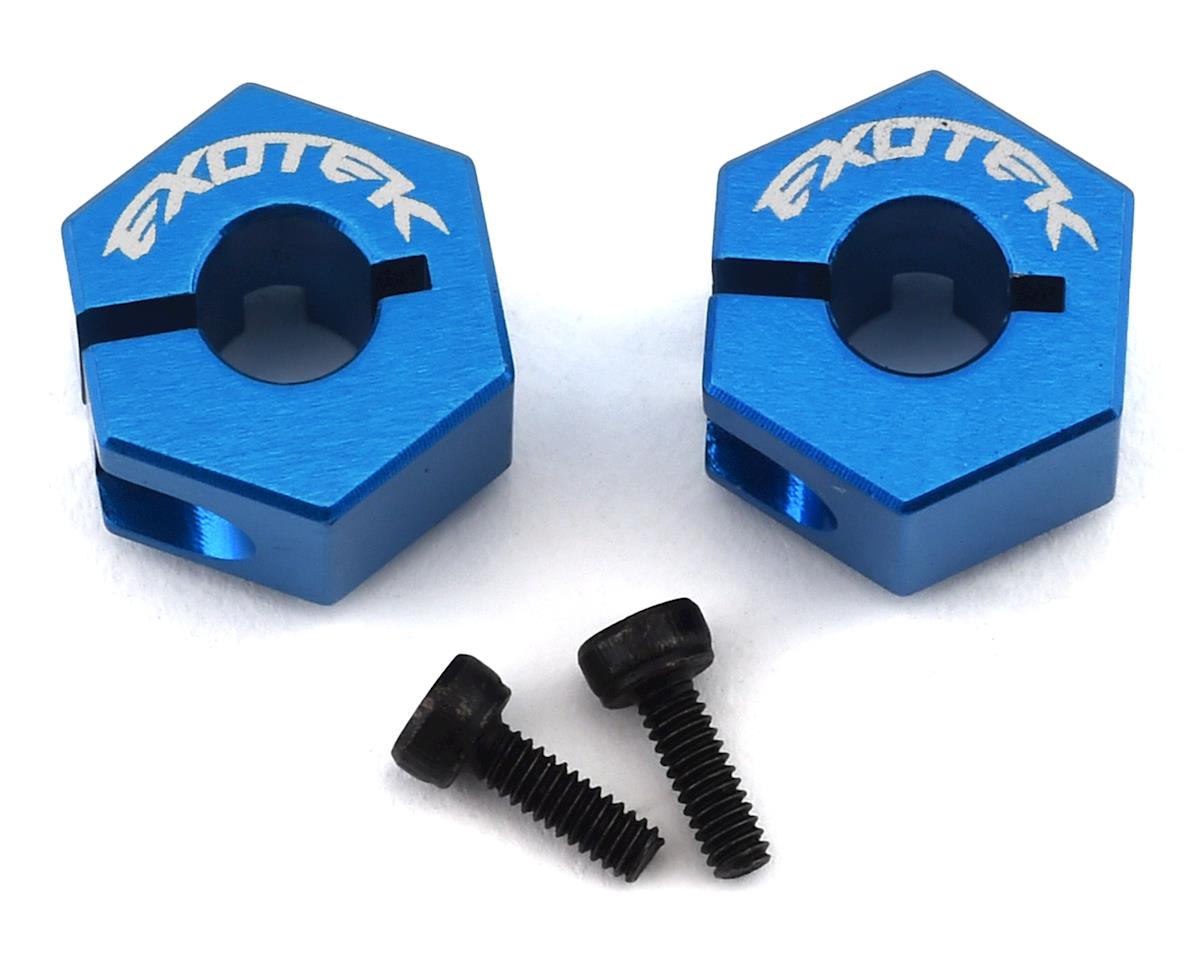 Exotek DR10 Aluminum Rear Clamping Hex (2) EXO1977