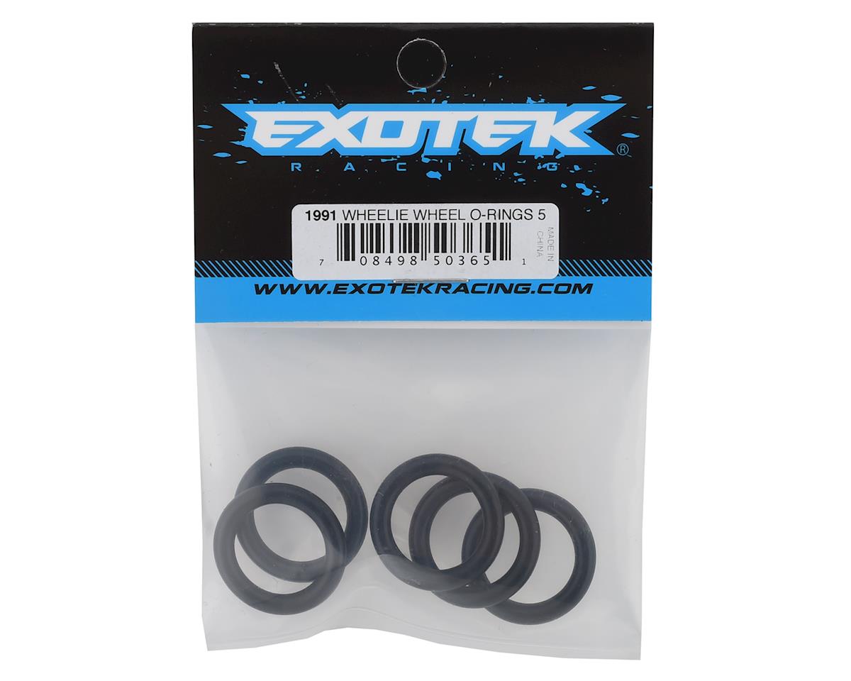 Exotek Wheelie Bar Wheel O-Rings (5)  EXO1991