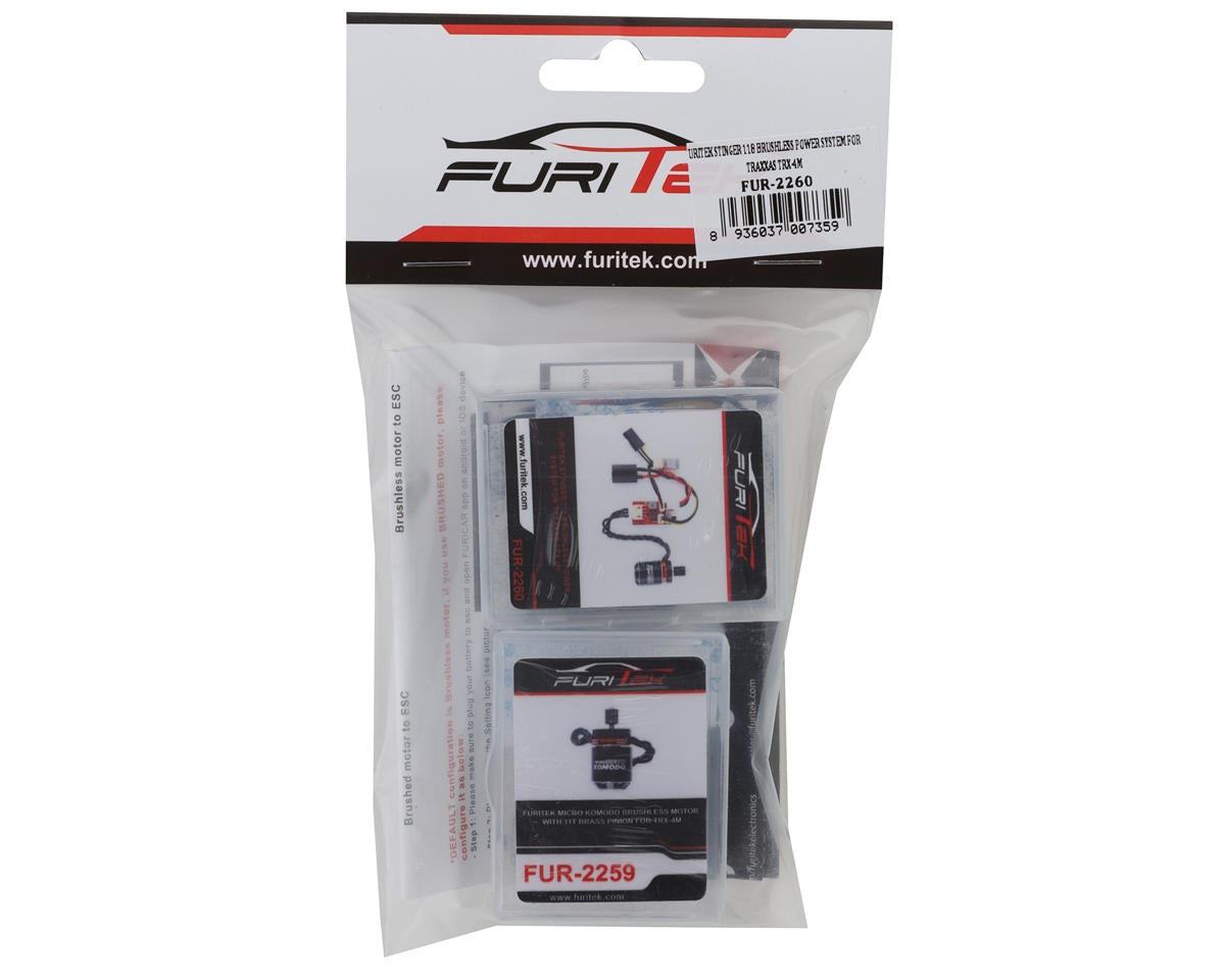 Furitek Stinger 118 Brushless System (Traxxas TRX-4M) FTK- FUR-2260