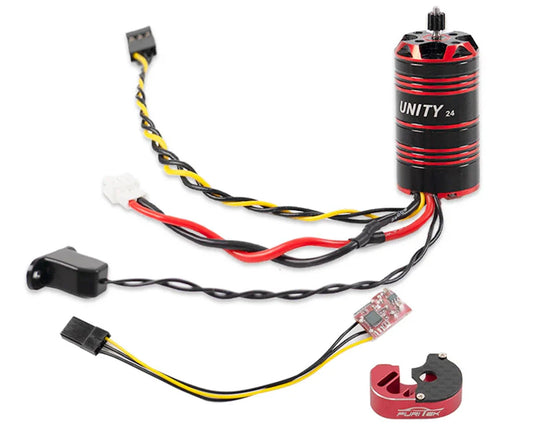 Furitek Axial® SCX24 UNITY24 PRO 2-in-1 Micro FOC Brushless System1 (3500kV) FUR-2584