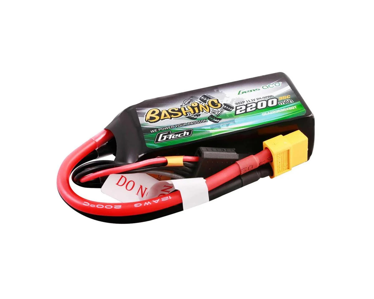 Gens Ace G-Tech Smart 3S Lipo Battery 35C (11.1V/2200mAh) w/XT60 GEA223S35X6GT