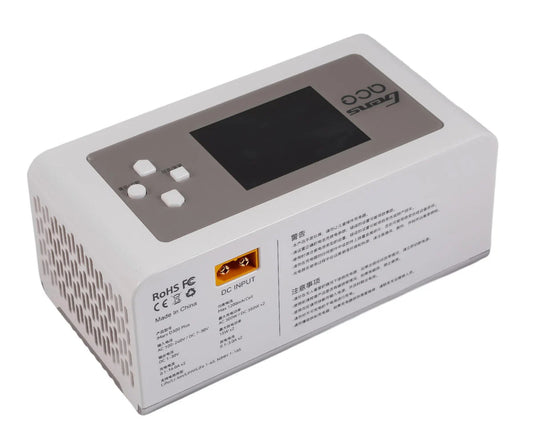 Gens Ace iMars D300 Plus G-Tech Smart Dual AC/DC Charger (White) (6S/16A) (AC-300W) (DC-350W x2) w/Bluetooth App Control