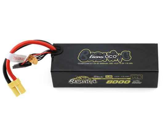 Gens Ace G-Tech Smart 4S LiPo Battery 100C (14.8V/8000mAh) w/EC5 Connector GEA8K4S10E5GT