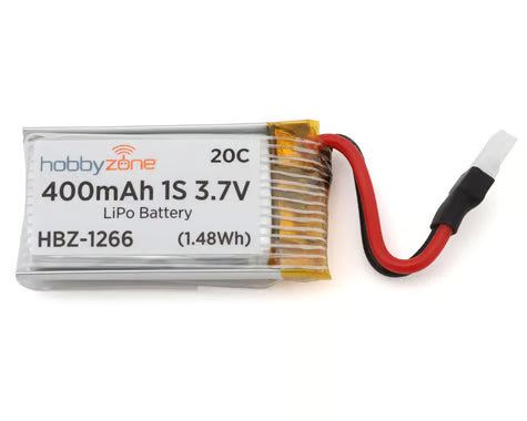 HobbyZone 1S LiPo Battery (3.7V/400mAh) w/Molex 51005 Connector HBZ-1266