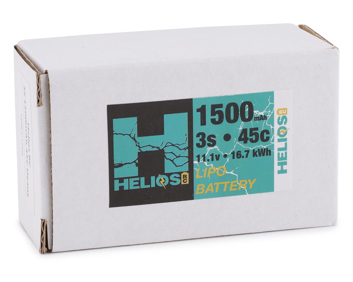 Helios RC 3S 45C LiPo Battery w/XT60 Connector (11.1V/1500mAh) HEL-3S1500-45-XT