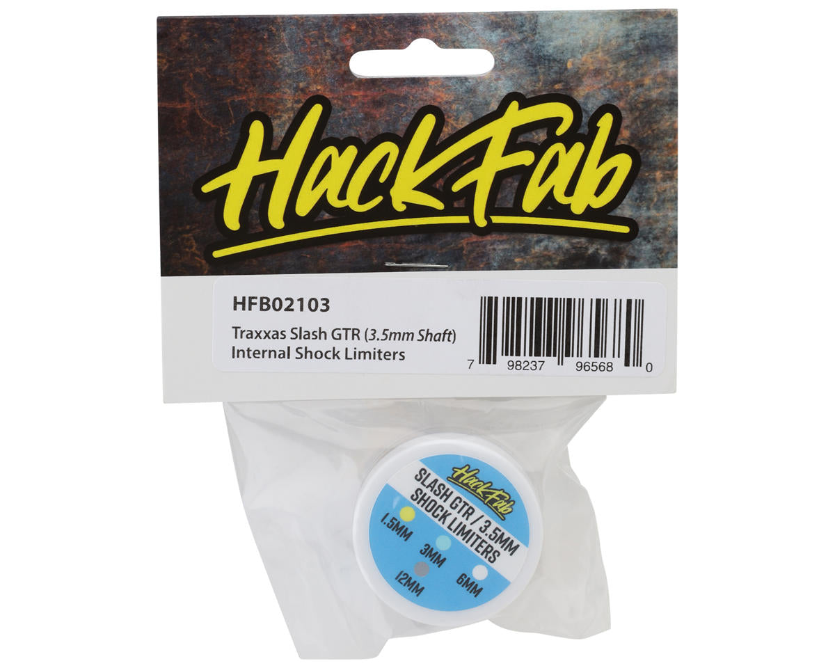 HackFab Internal Shock Limiters for GTR Traxxas Slash Modified (3.5mm Shaft) HFB02103