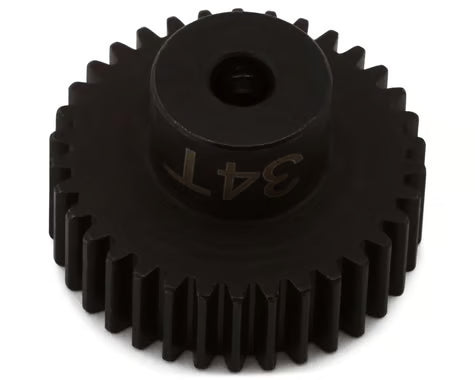 Hot Racing 48P Hardened Steel Pinion Gear (1/8 Bore) (34T) CSG1834