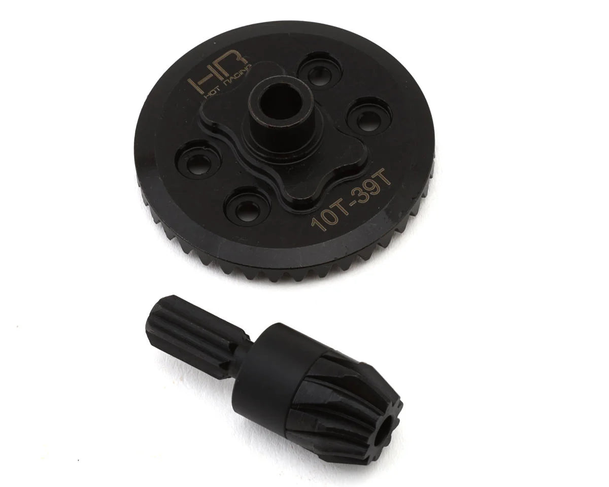 Hot Racing Traxxas® Mini Maxx® (Rear) Steel Helical Differential Ring & Pinion Gear SMMX9390R