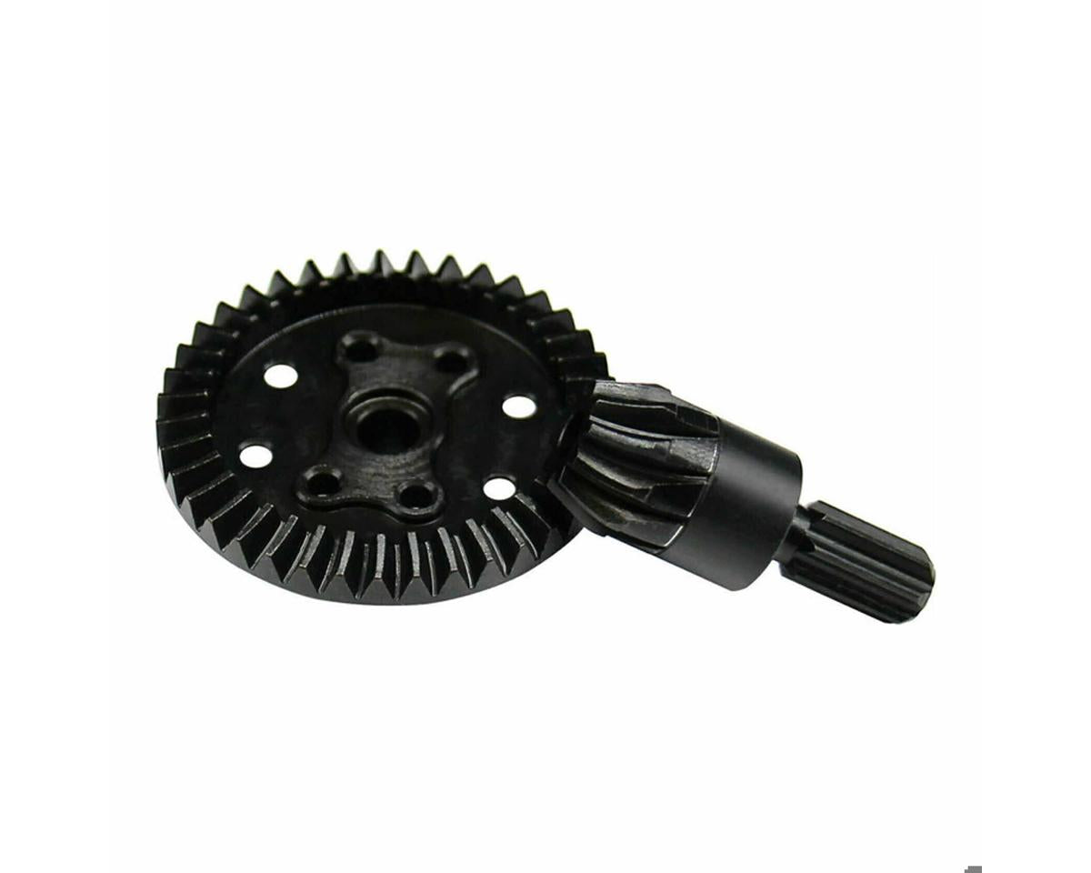 Hot Racing Traxxas® Mini Maxx® (Rear) Steel Helical Differential Ring & Pinion Gear SMMX9390R