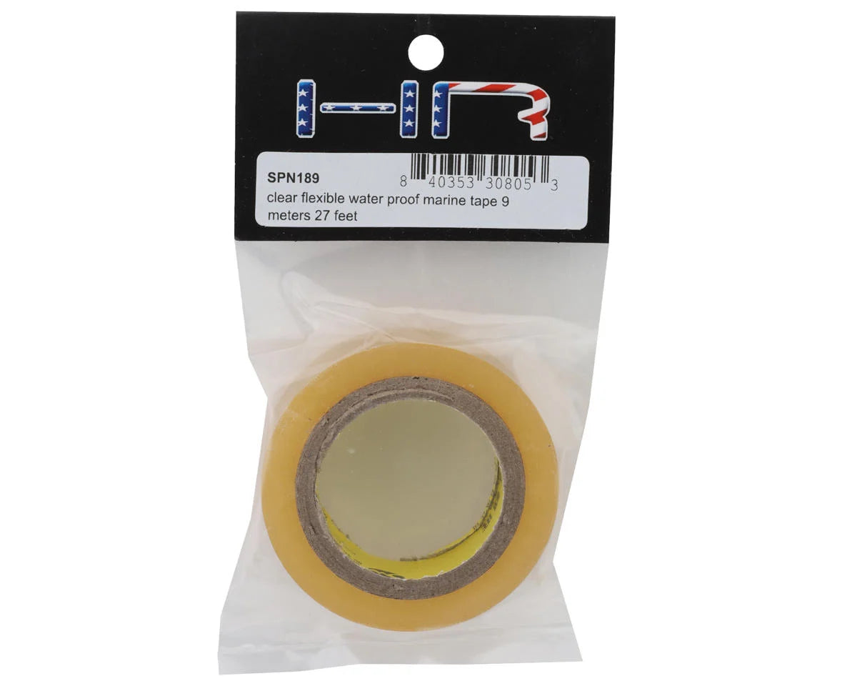 Hot Racing Clear Flexible Waterproof Marine Tape (27') SPN189