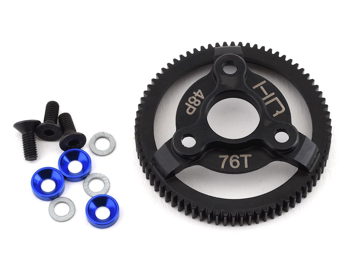 Hot Racing Traxxas 48P Hardened Steel Spur Gear (76T) ste876