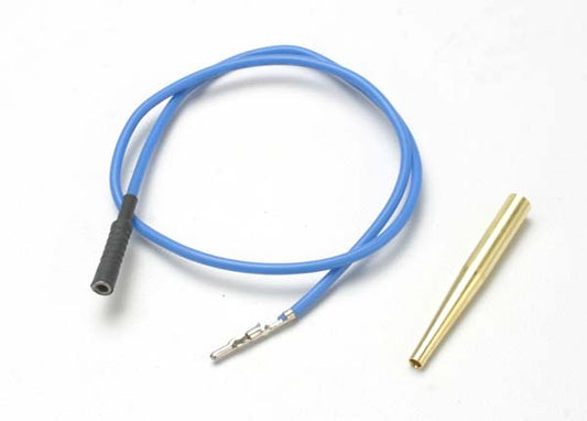 Traxxas Lead Wire glow plug (blue) (EZ-Start and EZ-Start 2)/ molex pin e 4581X