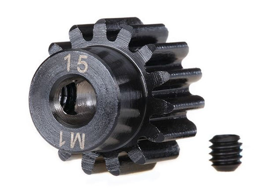 TRAXXAS PINION 15-T 1.0 MP MACHINED 6487R