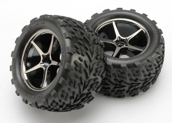 TRAXXAS T&W GEMINI BLK CHRM/TALON TIR 7174A