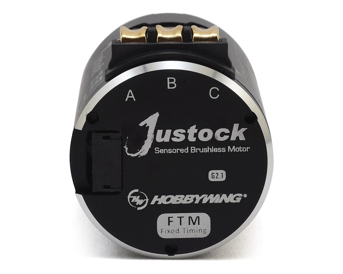 Hobbywing XERUN Justock 3650 SD G2.1 Sensored Brushless Motor (10.5T) 30408009