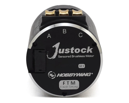Hobbywing XERUN Justock 3650 SD G2.1 Sensored Brushless Motor (10.5T) 30408009