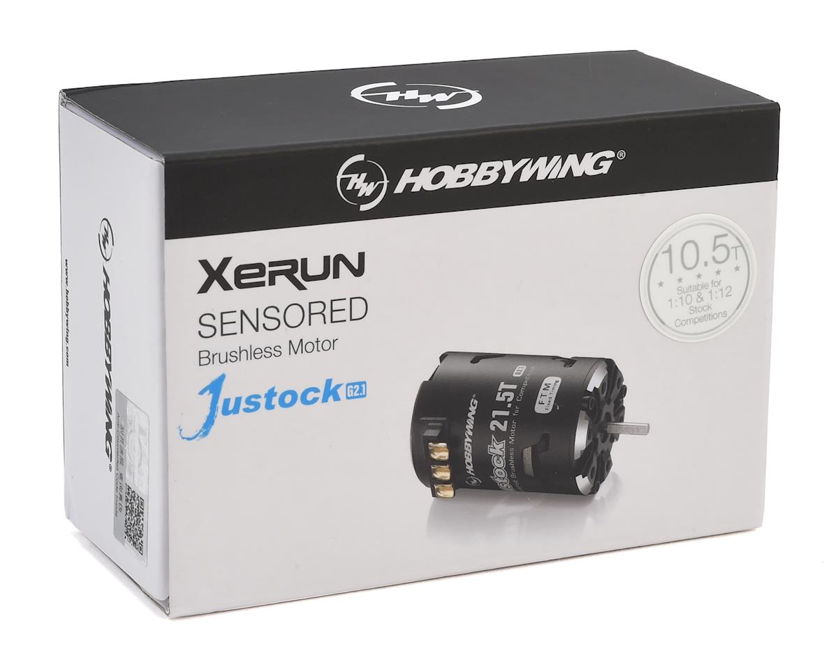 Hobbywing XERUN Justock 3650 SD G2.1 Sensored Brushless Motor (10.5T) 30408009