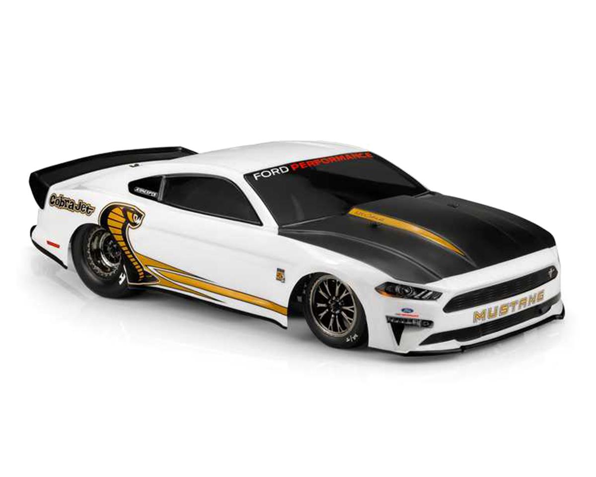 JConcepts 2018 Ford Mustang Cobra Jet Street Eliminator Drag Racing Body (Clear)  JCO0442