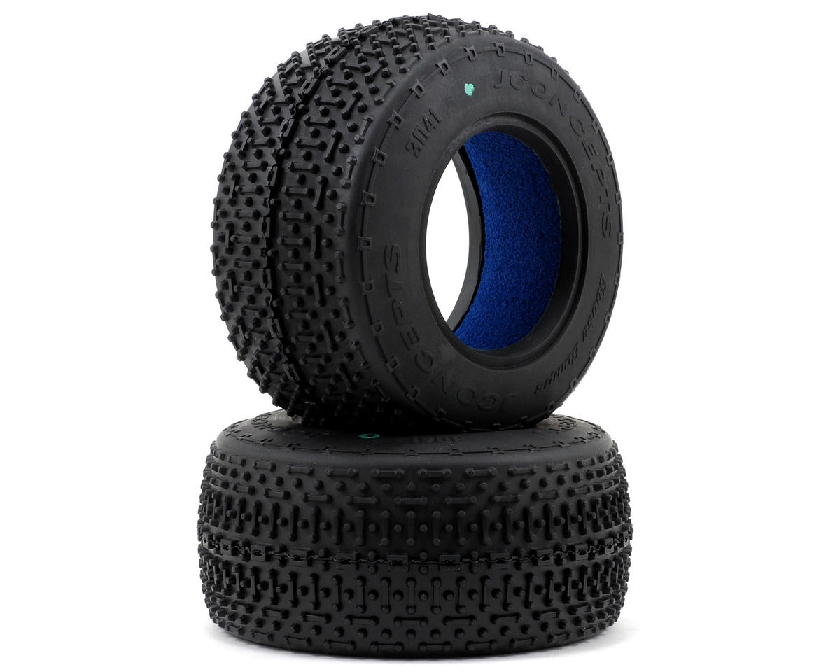 JConcepts Goose Bumps Short Course Tires (2) (Green) 3041-02