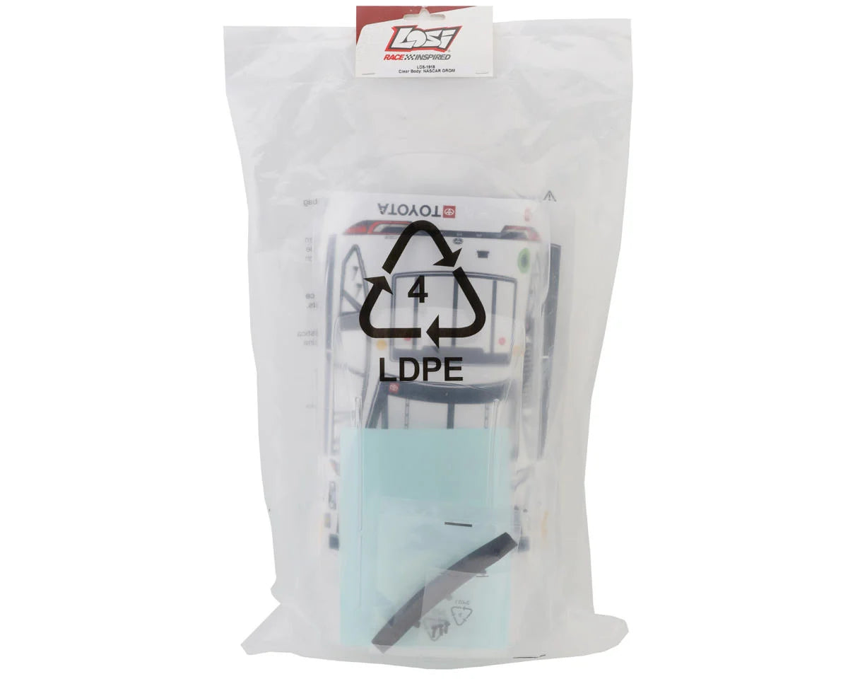 Losi NASCAR 2024 Toyota Camry Body (Clear) LOS-1918