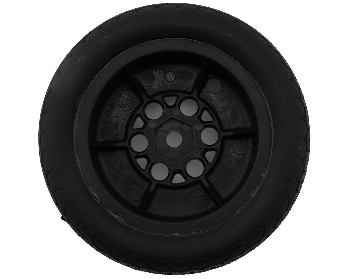 Losi 22S Sprint Front Pre-Mounted Hoosier Tires (Chrome) (2) (Hard) LOS-2418