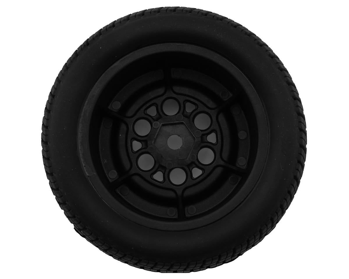 Losi 22S Sprint Rear Pre-Mounted Hoosier Tires (Chrome) (2) (Hard) LOS-2425