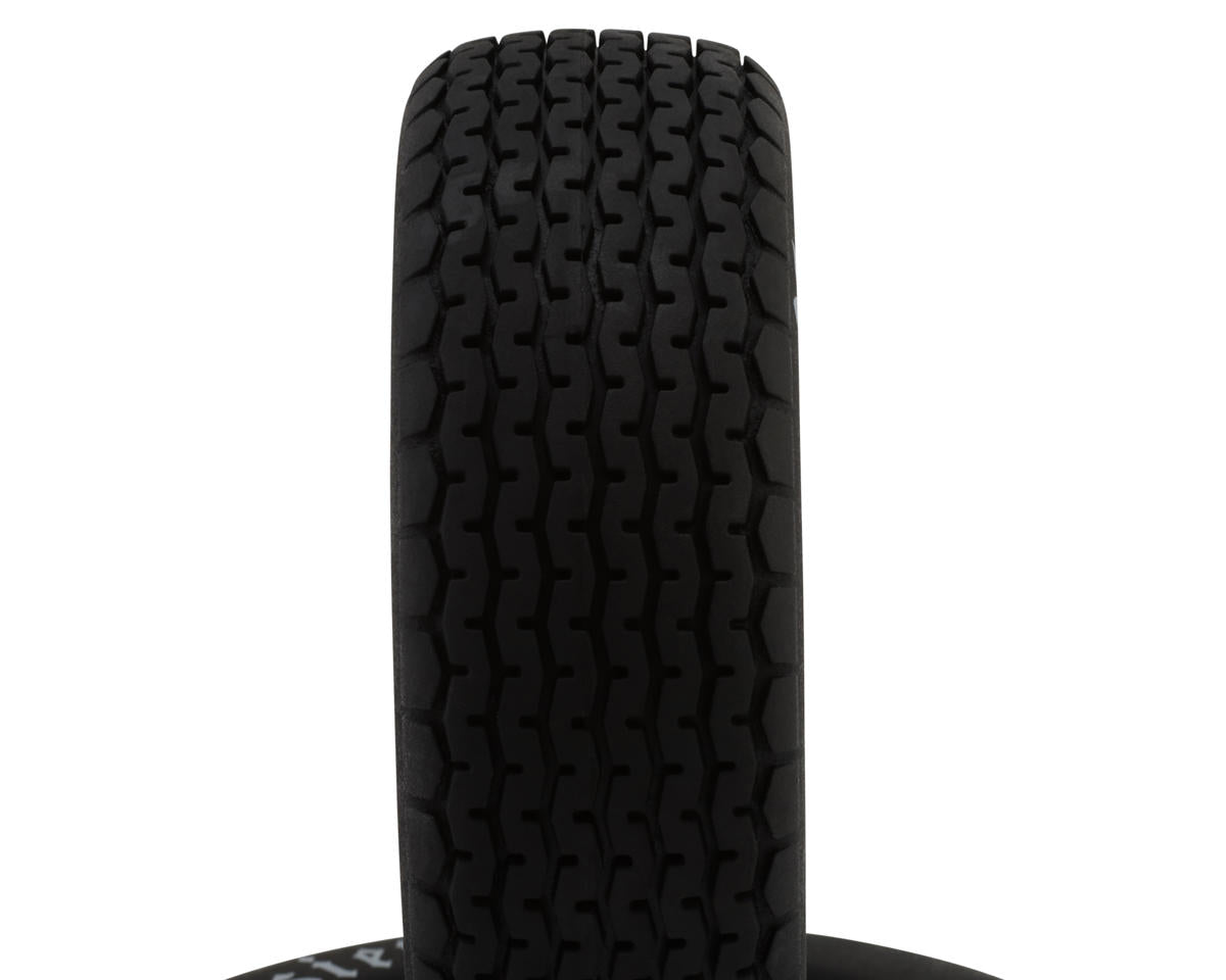 Losi 22S Sprint Front Pre-Mounted Hoosier Tires (Chrome) (2) (Soft) LOS-2430