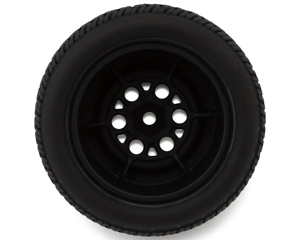 Losi 22S Sprint Rear Pre-Mounted Hoosier Tires (Chrome) (2) (Soft)  LOS-2442