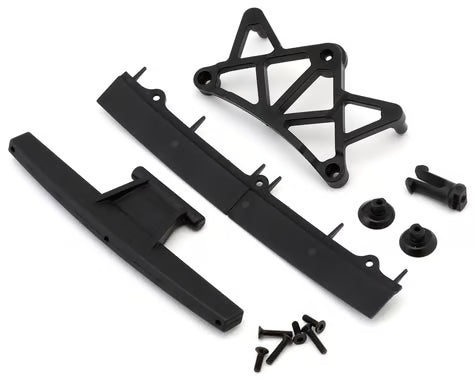 Losi Asphalt Late Model Grom Clipless Body Mount & Spoiler Set LOS-3781