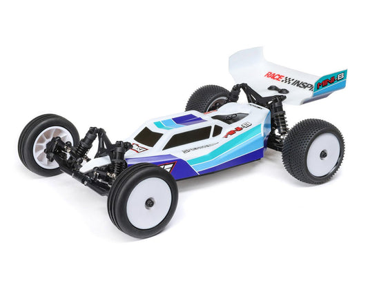 Losi Mini-B 1/16 RTR Brushless 2WD Buggy (Blue) LOS01024T2