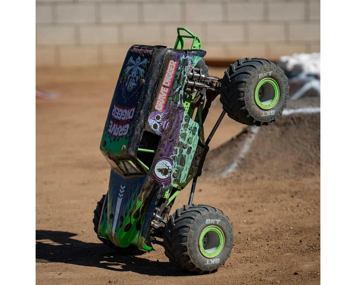 Losi LMT 2.0 Grave Digger Solid Axle 4x4 RTR Brushless Monster Truck Green LOS04028T1