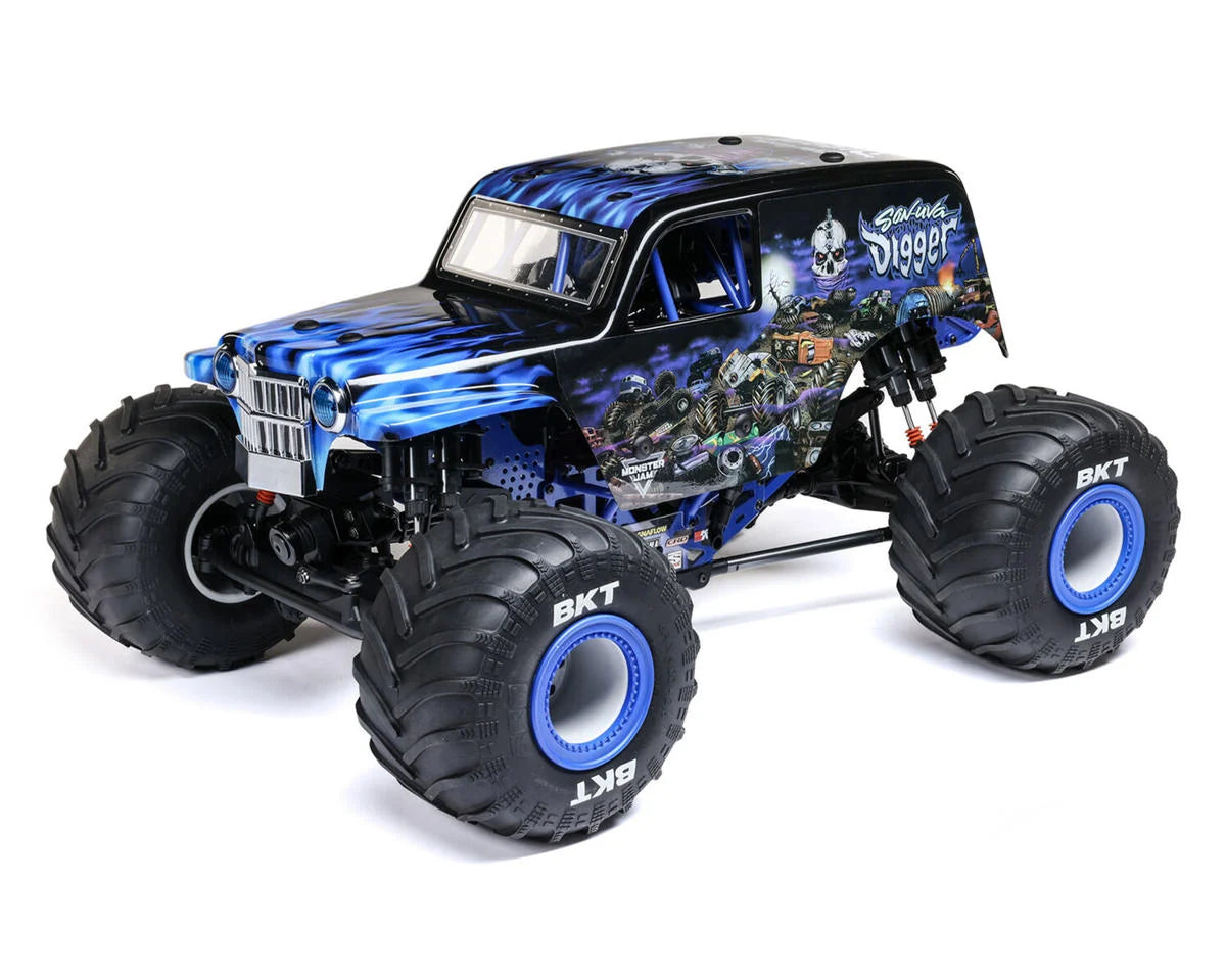 Losi LMT 2.0 Son-Uva Digger Solid Axle 4x4 RTR Brushless Monster Truck (Blue) LOS04028T2