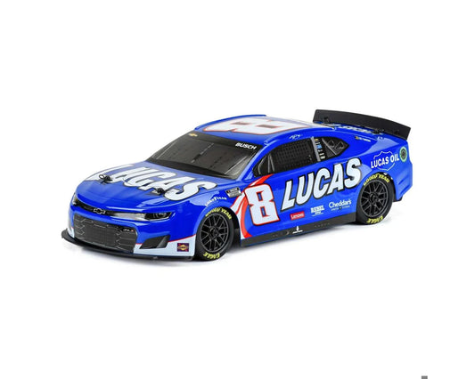 Losi 1/12 NASCAR AWD RTR Race Car w/Kyle Busch #8 Lucas 2024 Chevy Camaro Body & 2.4GHz Radio  LOS1122408