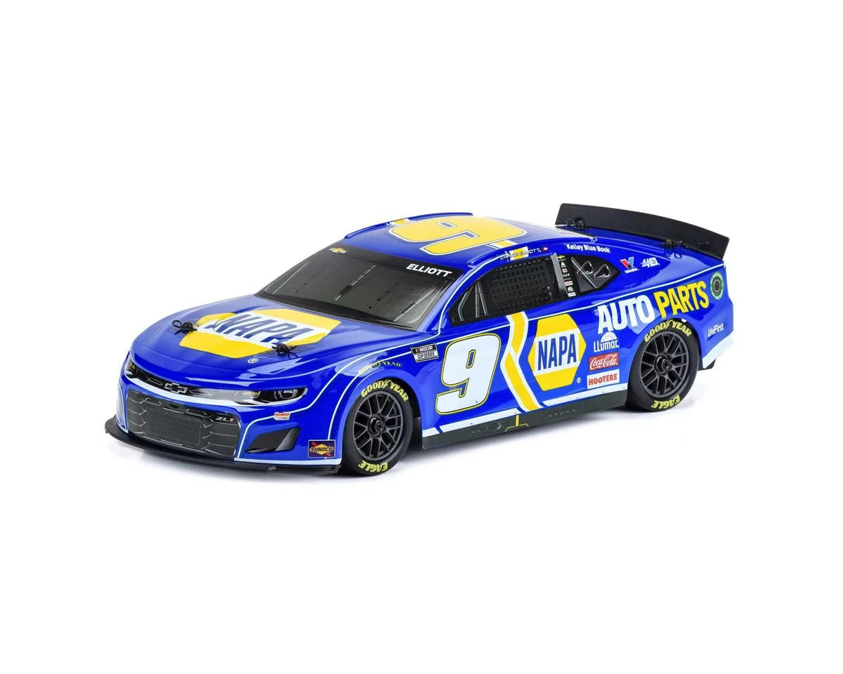 Losi 1/12 NASCAR AWD RTR Race Car w/Chase Elliott #9 NAPA 2024 Chevy Camaro Body & 2.4GHz Radio  LOS1122409